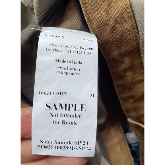 Rare Sample Carhartt Detroit Jacket 2024 Lined Relaxed Fit Mens M 0J6234… - Picture 14 of 16